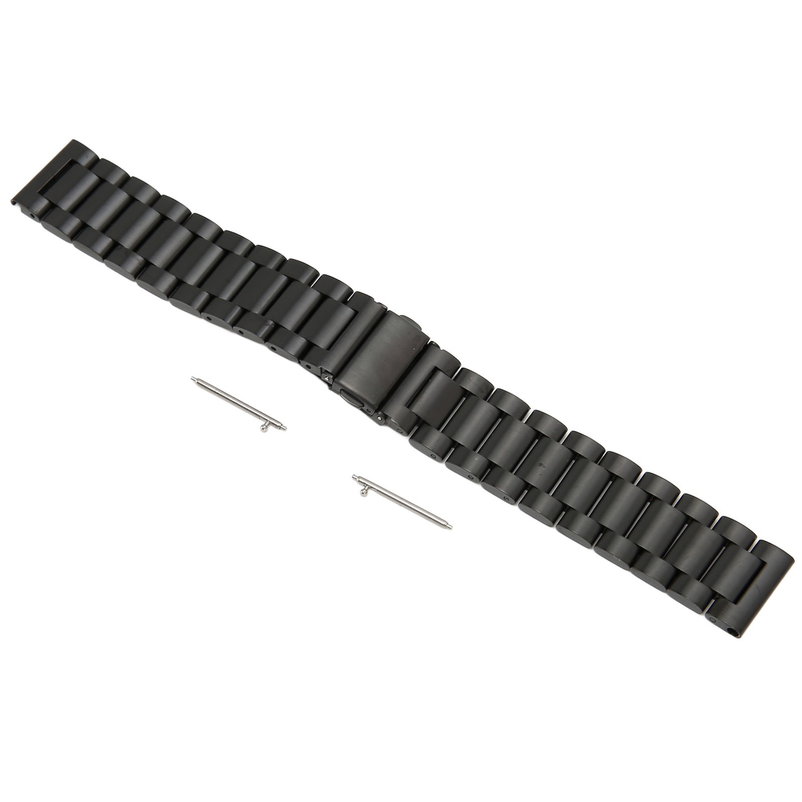 Smartwatch Band 20mm Double Buckle Wrist Strap Matel With Watch Pin For