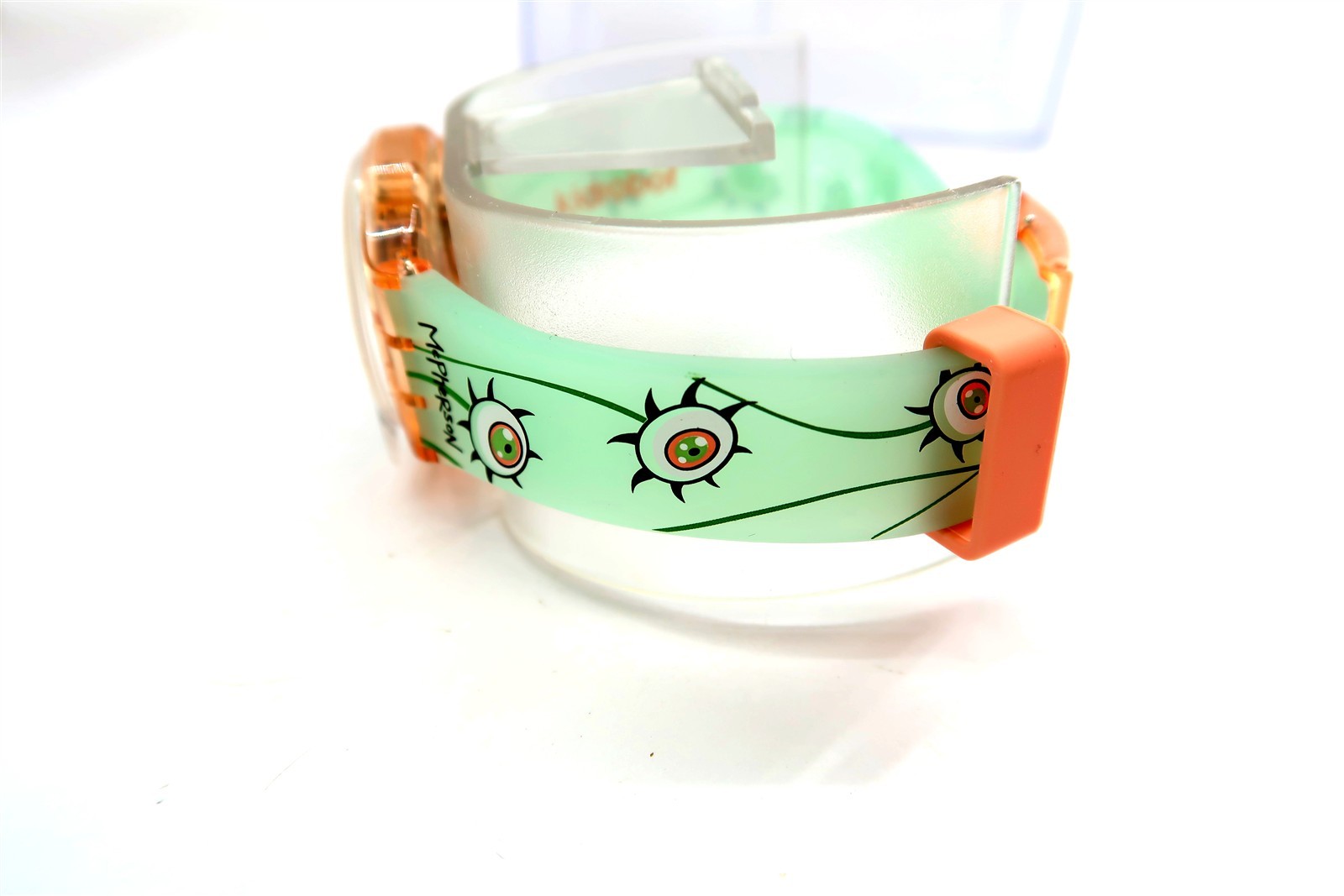 NEW Swatch KidRobot Watch THE EYES ARE WATCHING GP132 w/ Box, Case & Papers 2010