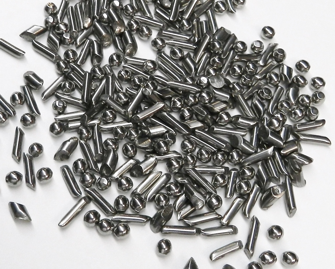 Stainless Steel Tumbler Shot 5 Pound Burnishing Mix – Eclipse / Pins / Diagonals