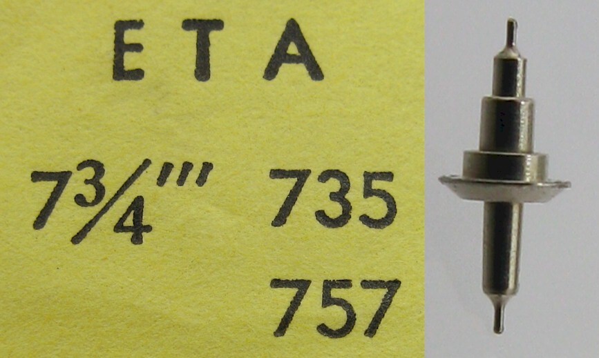 ETA 735 757 watch movement part balance staff 723 made by DCN