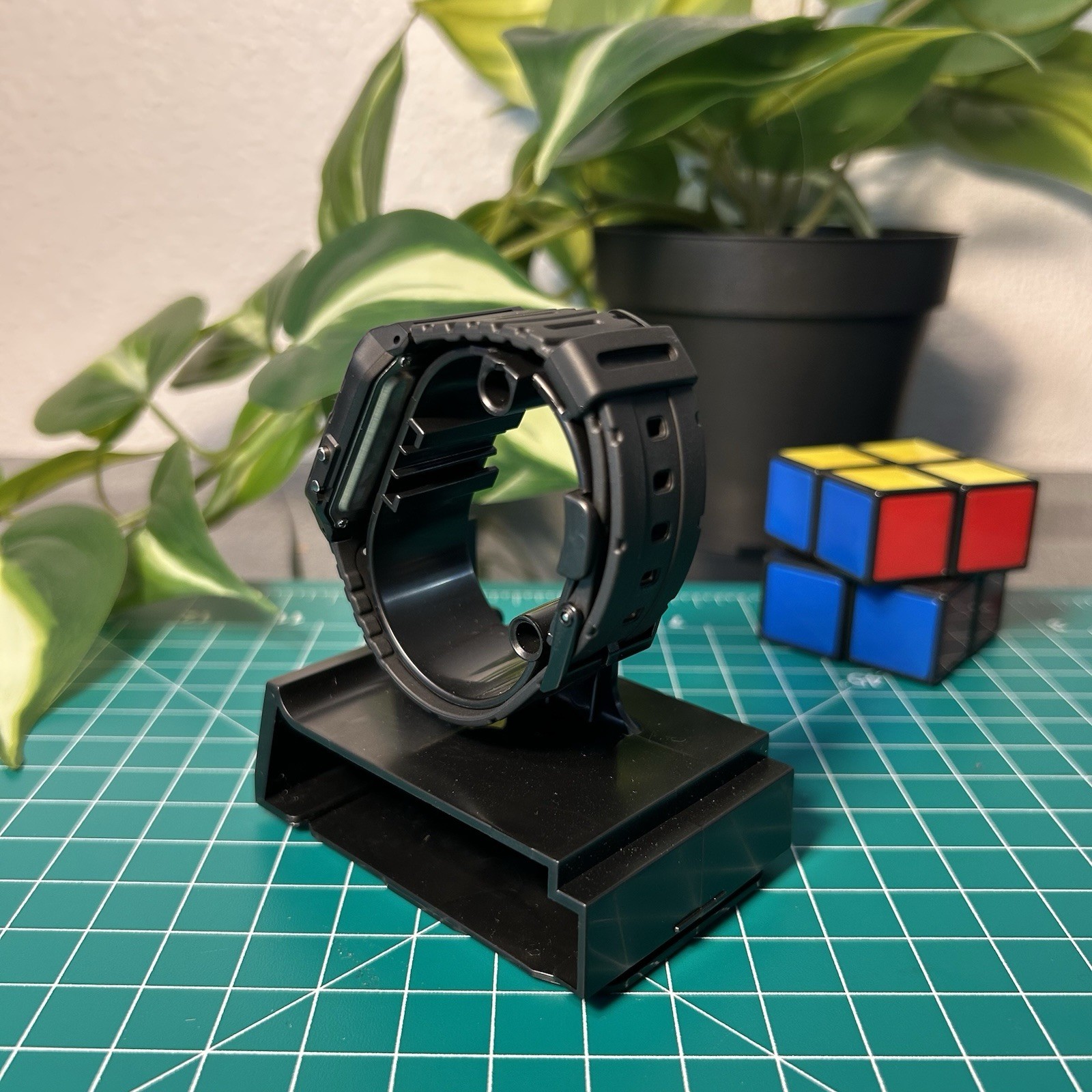 Custom Casio CA53W1 Calculator Watch – Light Blue Filter Mod