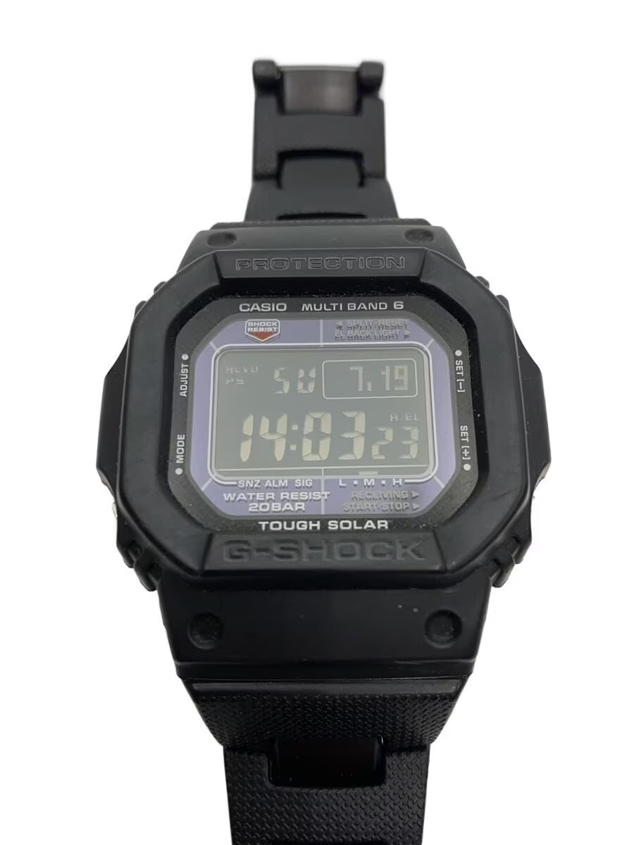 CASIO Solar Watch G SHOCK Digital Black Black GW M5610BC 1JF