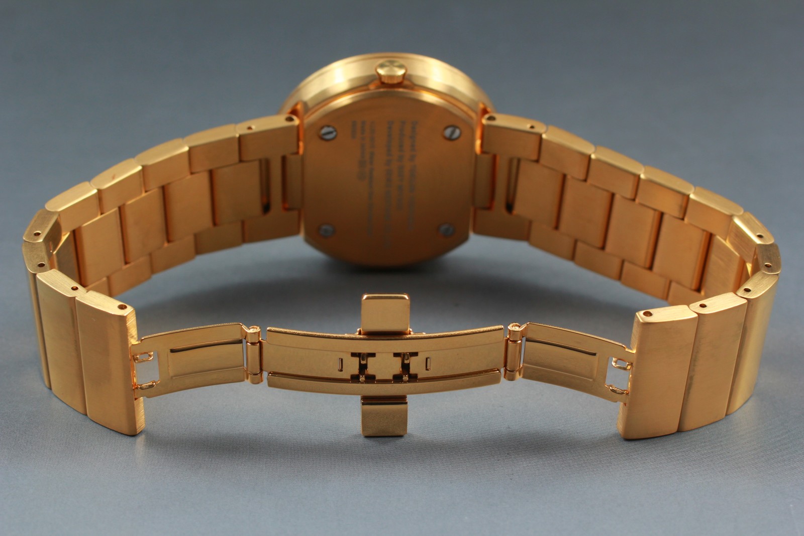 [MINT] ISSEY MIYAKE Tokujin Yoshioka designed GOLD NY0N005 Men’s Watch
