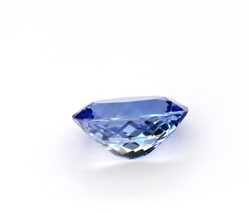 Cornflower Blue Sapphire 9-10 Ct Natural Flawless Oval Loose Gemstone Certified