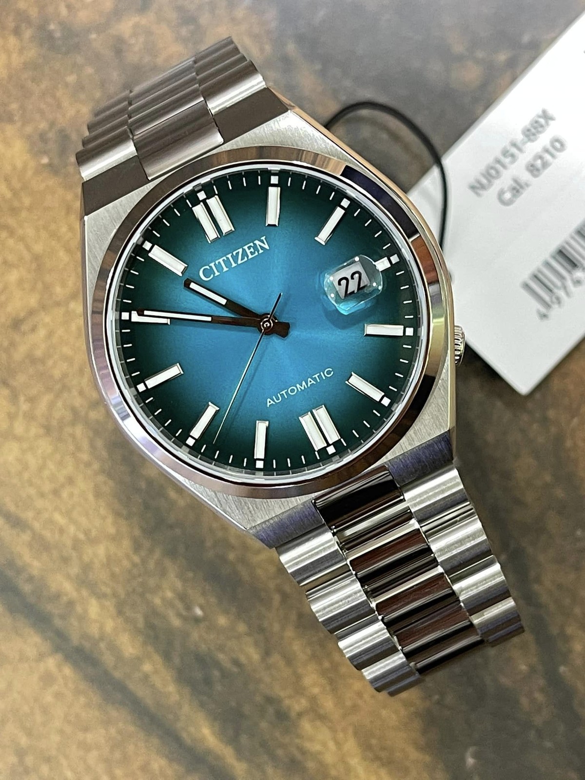 Citizen NJ0151-88X Tsuyosa Sapphire Automatic Gradient Blue Stainless Steel