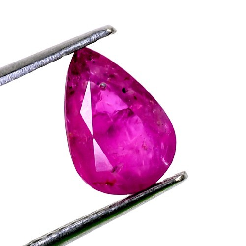 2.18 Cts Natural Shining Purplish Red Un-Heated IGI Certified Mozambique Ruby