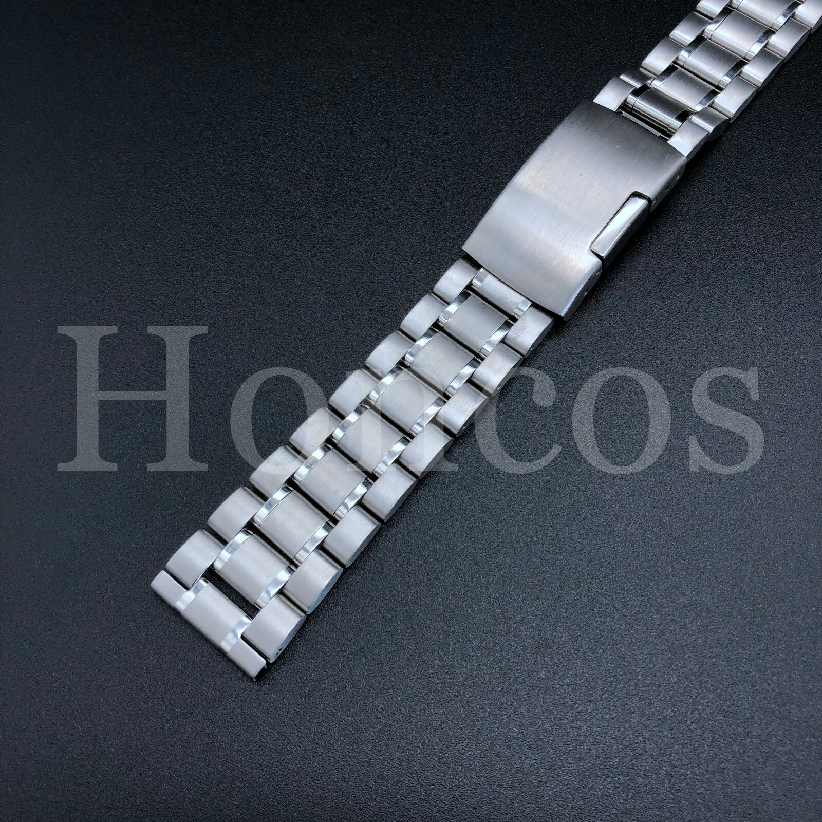 19MM HEAVY OYSTER BAND FOR ZODIAC SEAWOLF WATCH 722-916 SOLID S/S STRAIGHT END