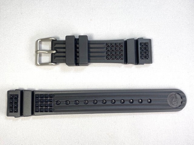 Seiko Genuine 20mm Diver’s Watch UrethaneBand Black DE39AZ for SBDX001/8L35-0010
