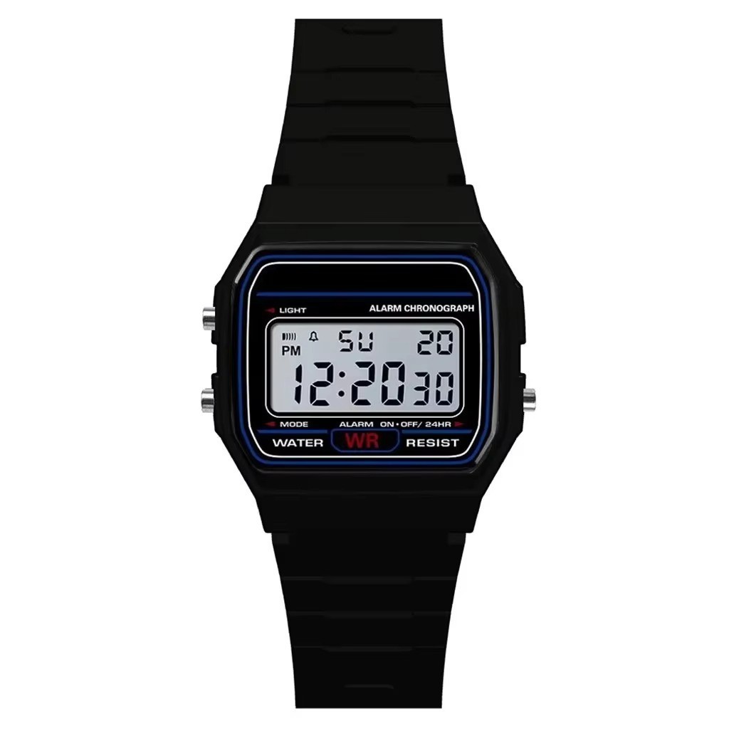 Luxury Military Analog‑Digital Sport Watch LED Waterproof for Men Women Kids