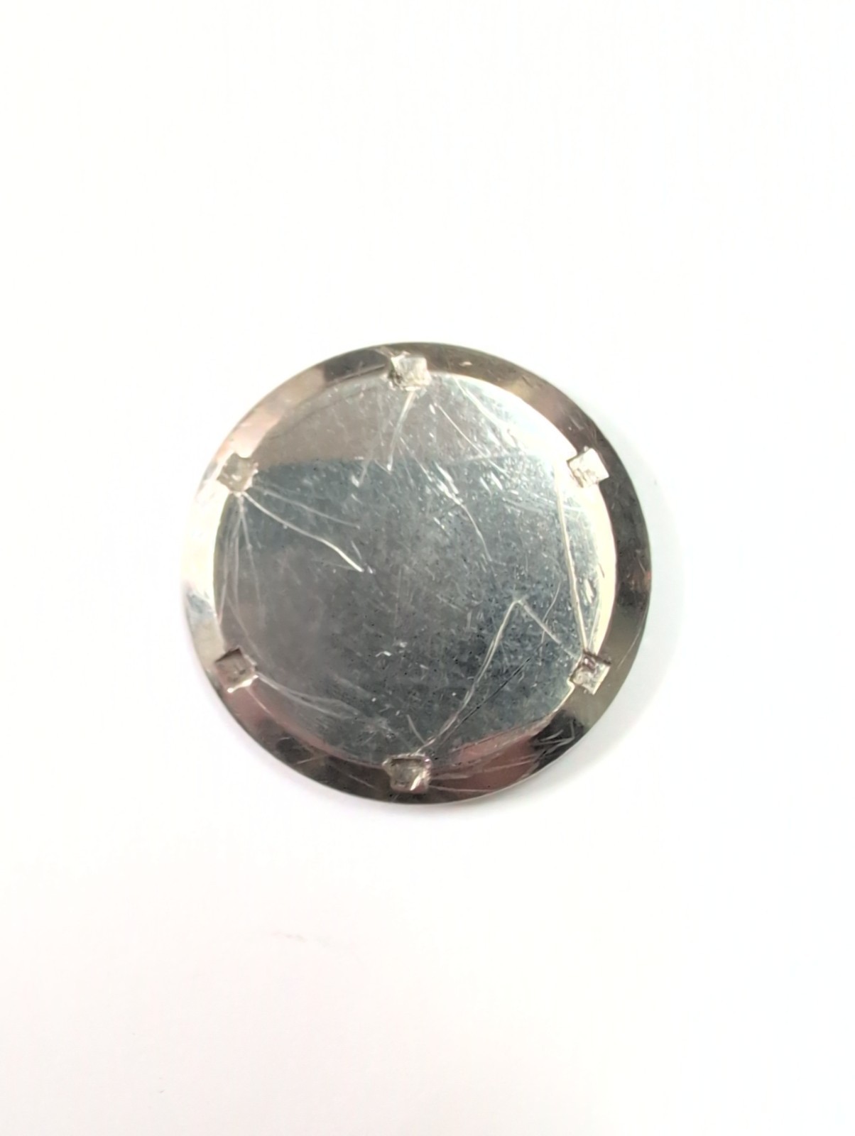 Used Omega Watch Caseback 2536-6 Stainless Steel Screw Down