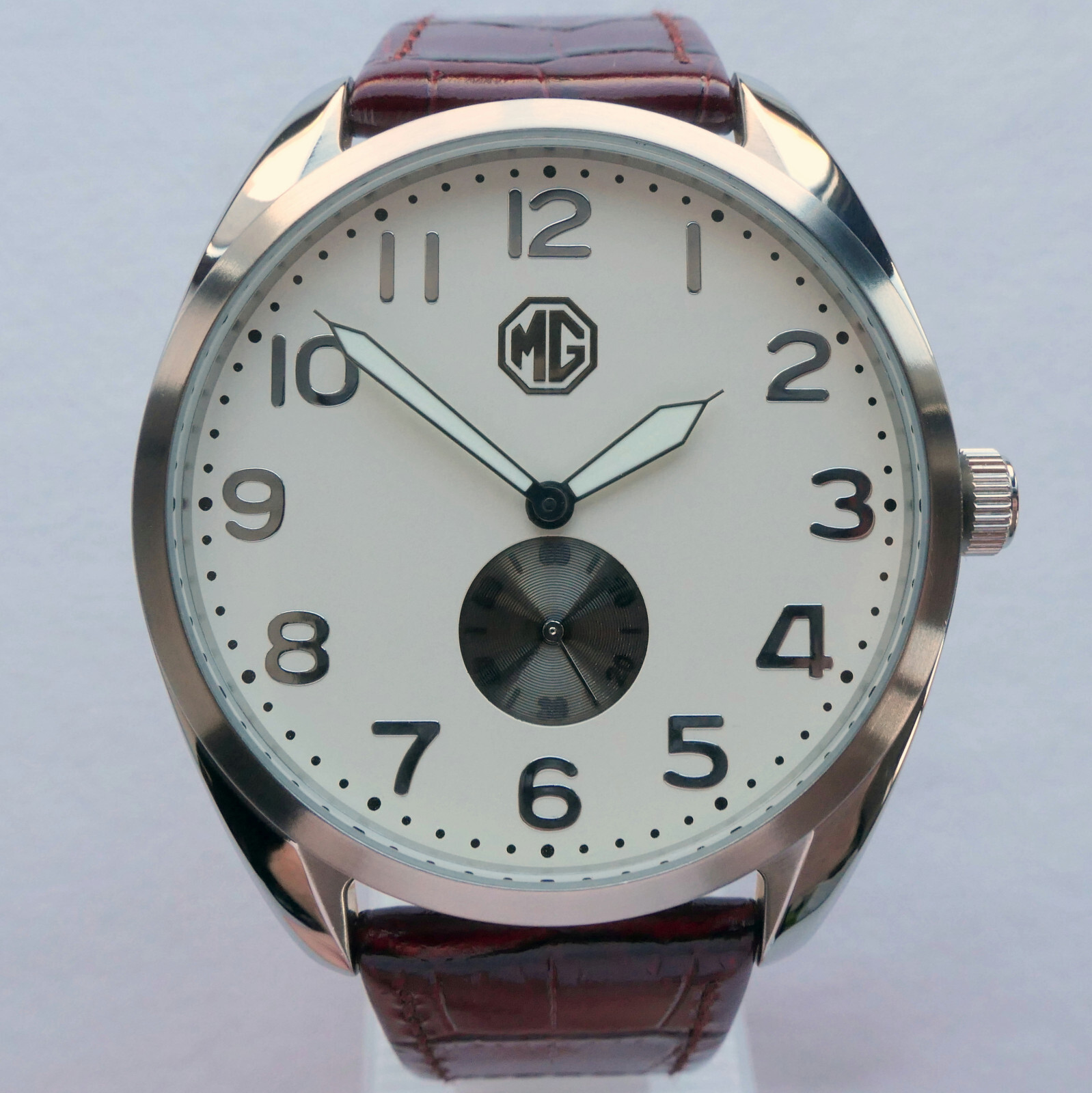 MG Morris Garages BMC MGA MGB Classic Aviator Driver Sport Car Accessory Watch