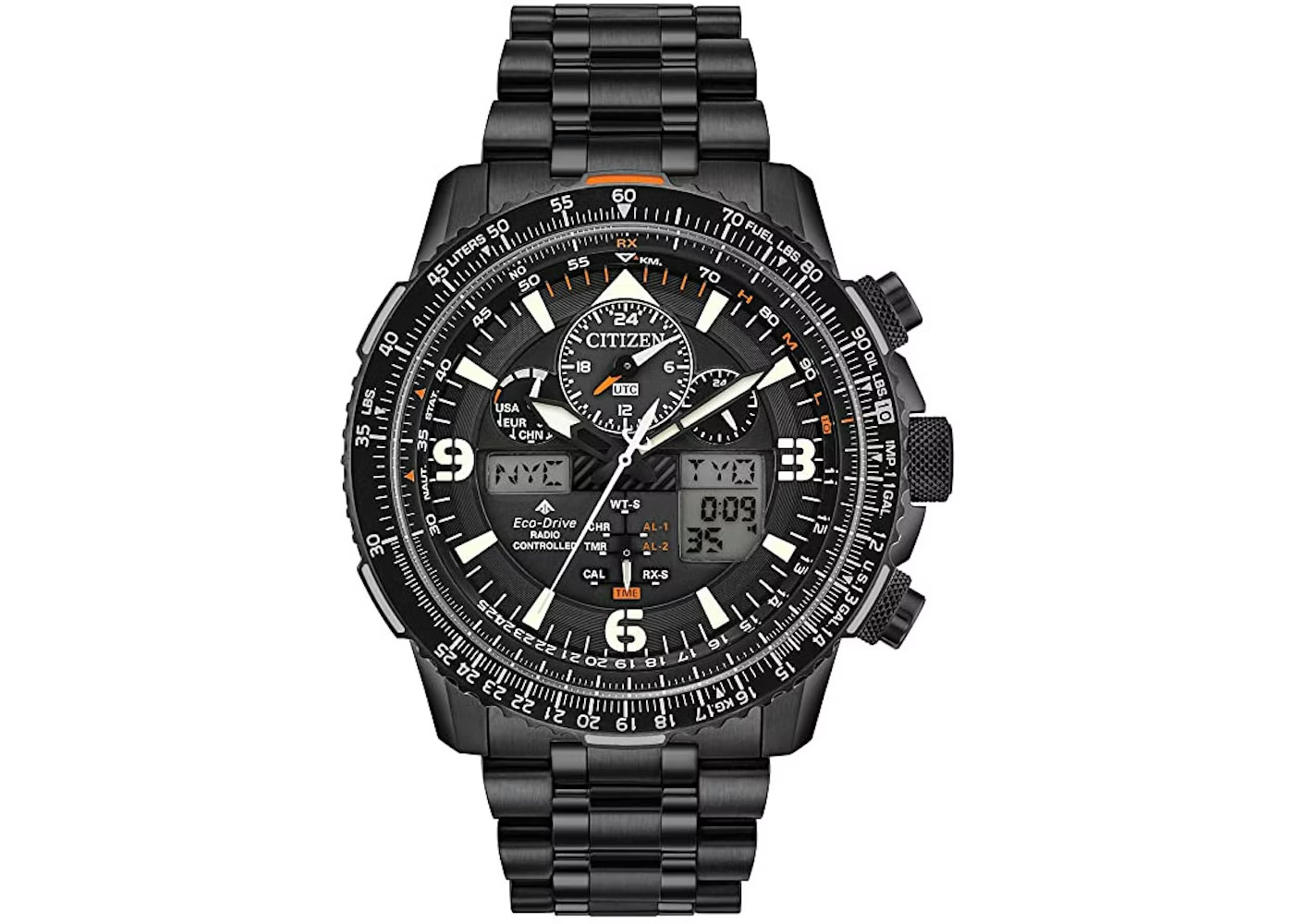 Citizen Men’s Promaster Skyhawk A-T Perpetual Chrono Watch – JY8075-51E NEW