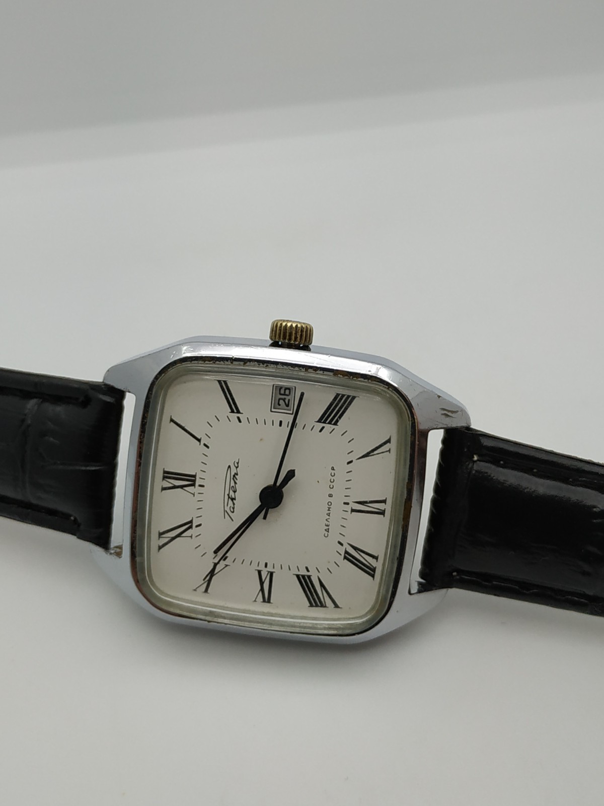 Men’s Dress Vintage Watch Raketa Made in USSR Mechanical 2614.H Retro Soviet ⭐