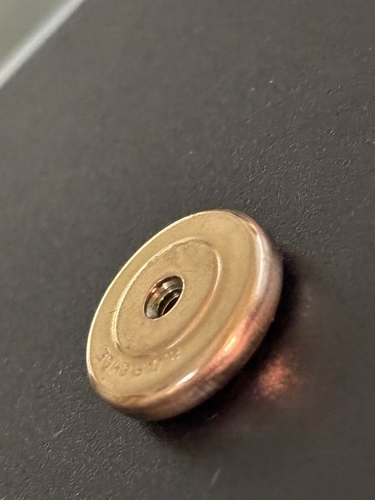 10K YELLOW GOLD USS UNITED STATES STEEL 45 YEARS AWARD PIN 2.3 g