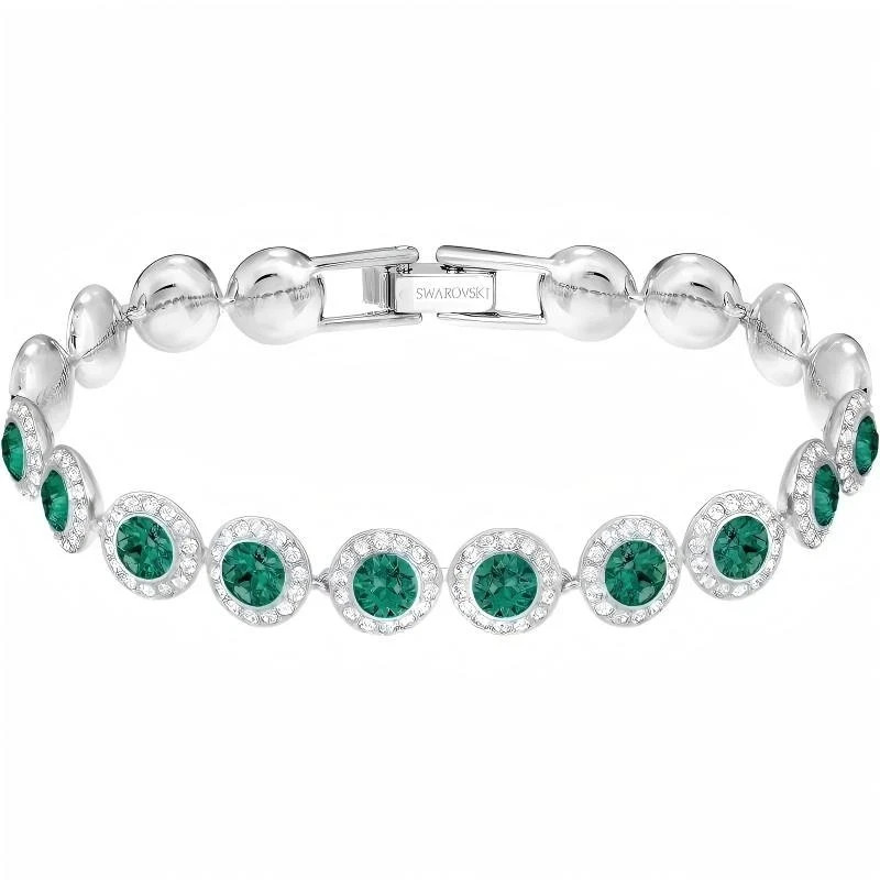 Swarovski Una Angelic Tennis Bracelet Round Cut