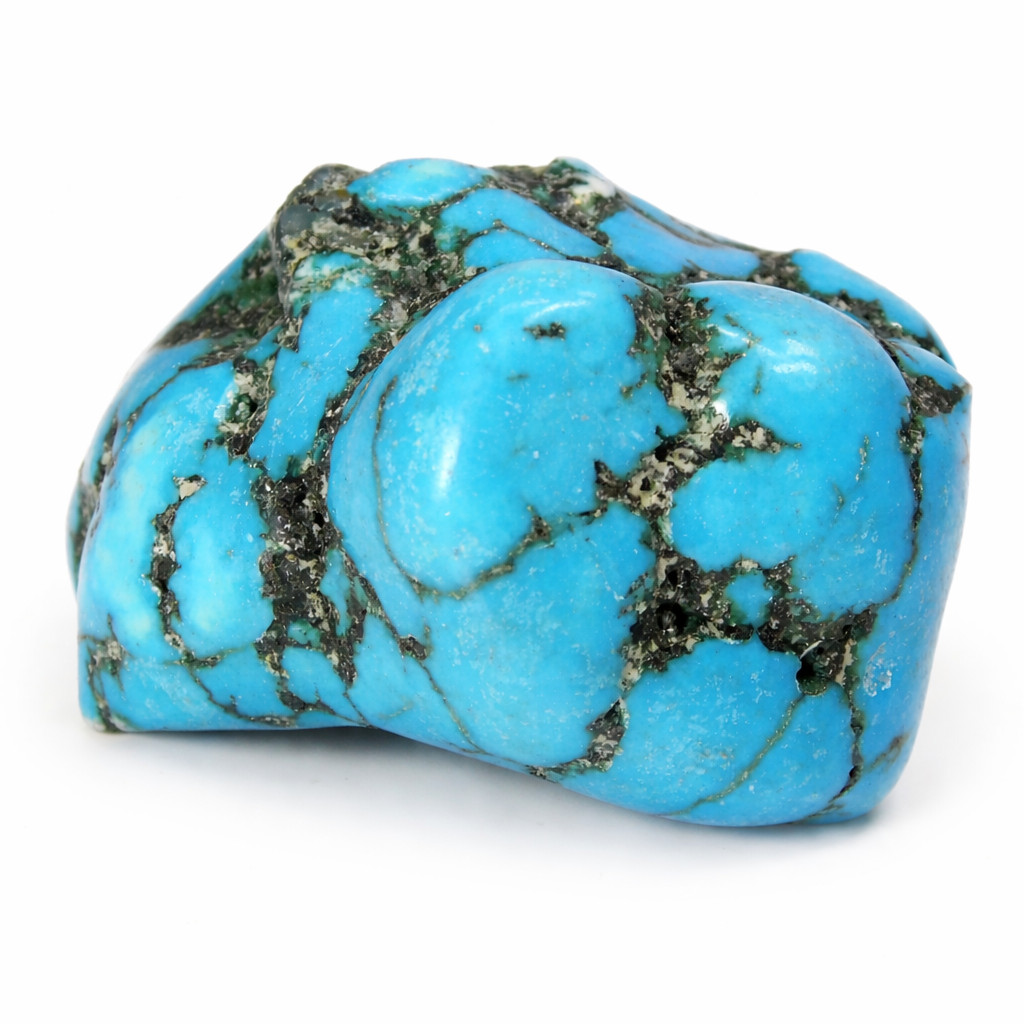 Turquoise 47 Ct Blue Natural Rough Slab CERTIFIED Uncut Rough Loose Gemstone