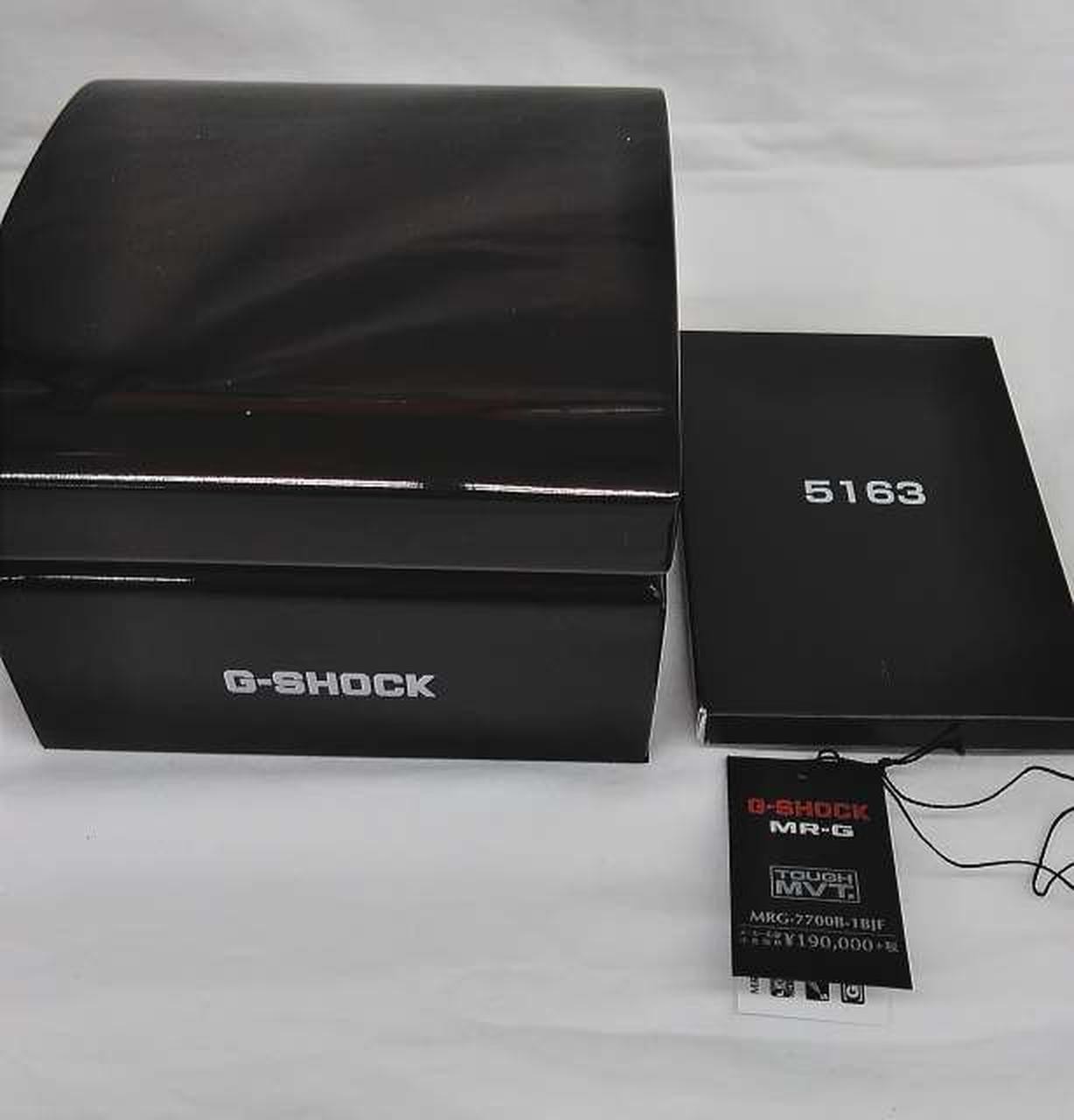 CASIO G-SHOCK MRG-7700B 1BJF Black Solar Men Watch Auth Japan