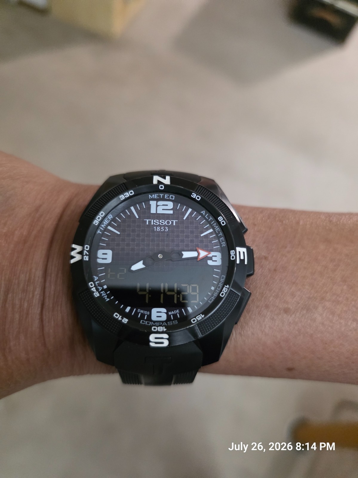 Tissot T-Touch Men’s Black Watch – T091.420.47.057.01