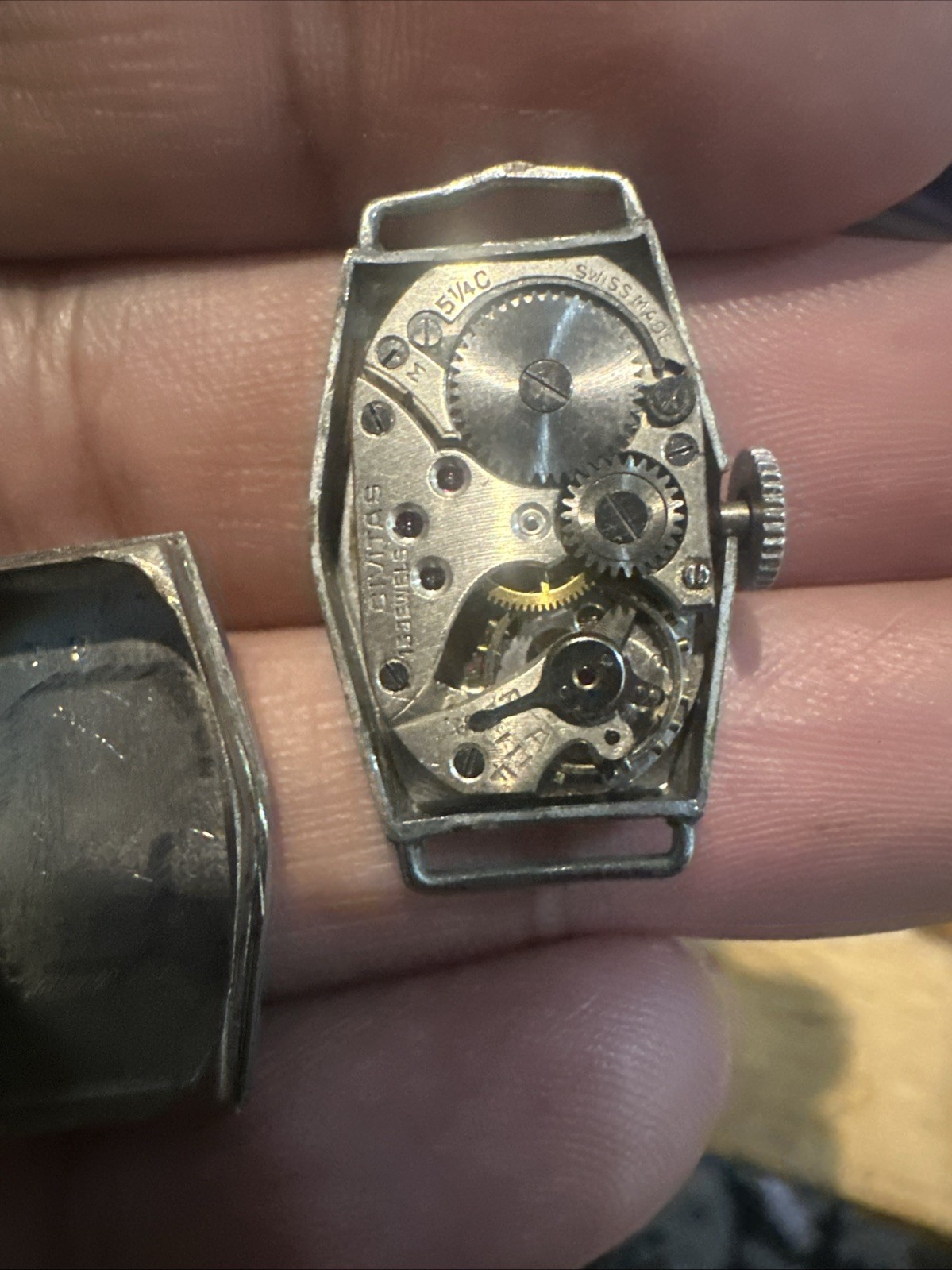 Vintage 1930s Rex Manual Wind Ladies Watch 15.4mm Civitas Movement 15J – Repair