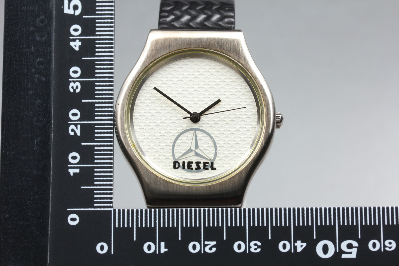 Rare Mercedes Benz Mens Watch 1996 Limited 500 Diesel Japan Movt Box New Batt