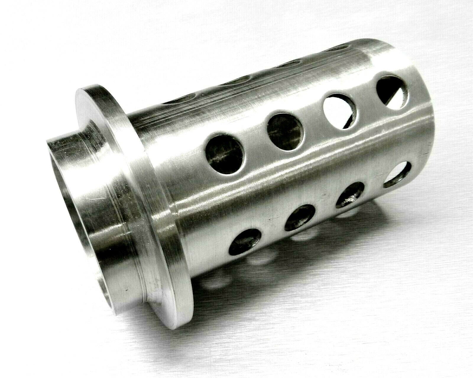 Perforated Casting Flask 2-1/2″ x 5″ Flask Vacuum Casting Stainless 1/8″ Wall