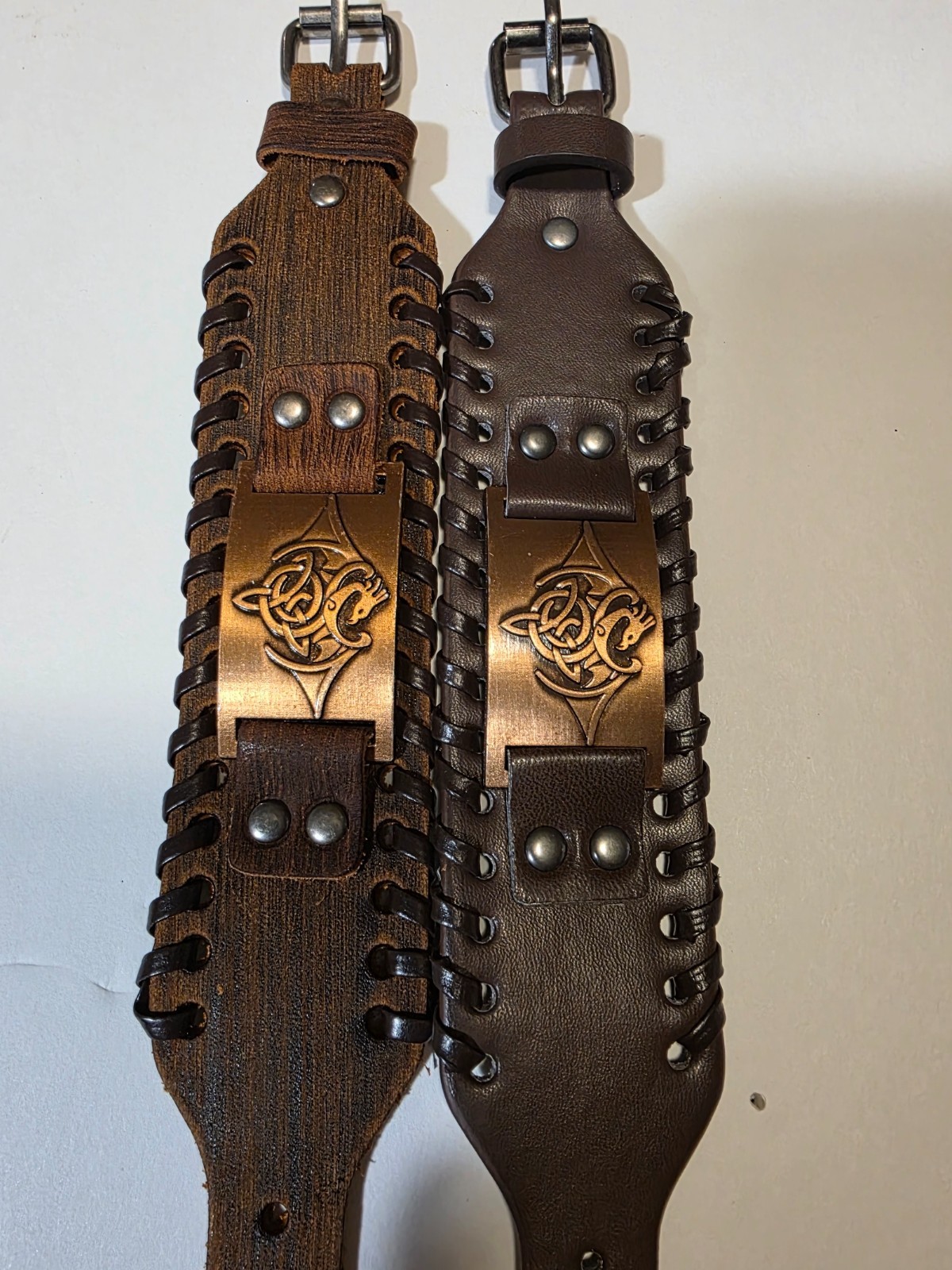 Retro Flying Dragon Totem Leather Bracelet