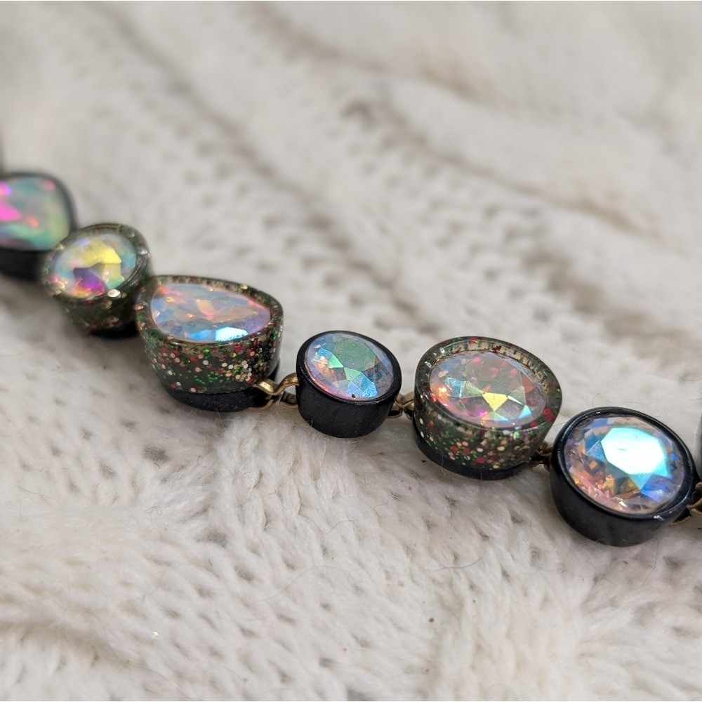 J.Crew Brulee Iridescent Sea Glass Necklace