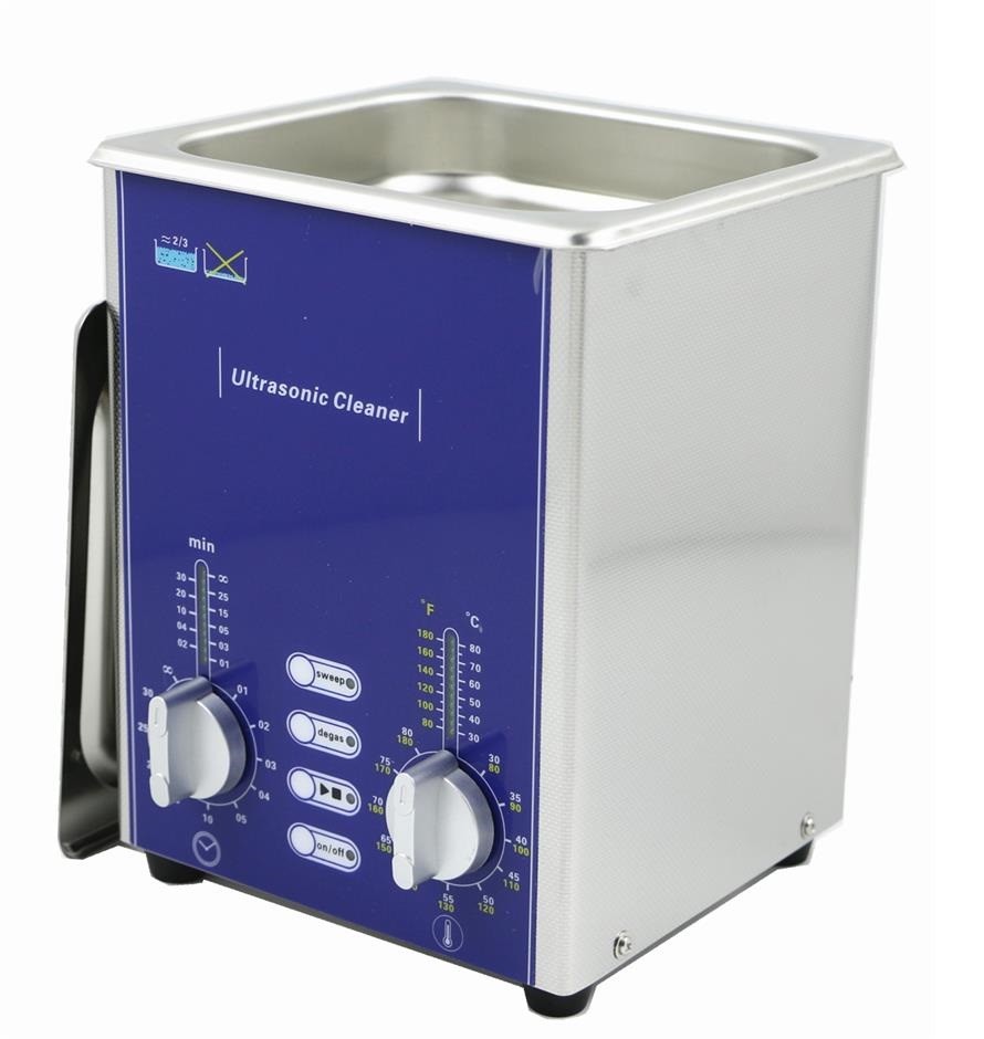 1.3L Useful Ultrasonic Cleaner Degas Sweep Cleaning Parts Jewelry Glasses PCB