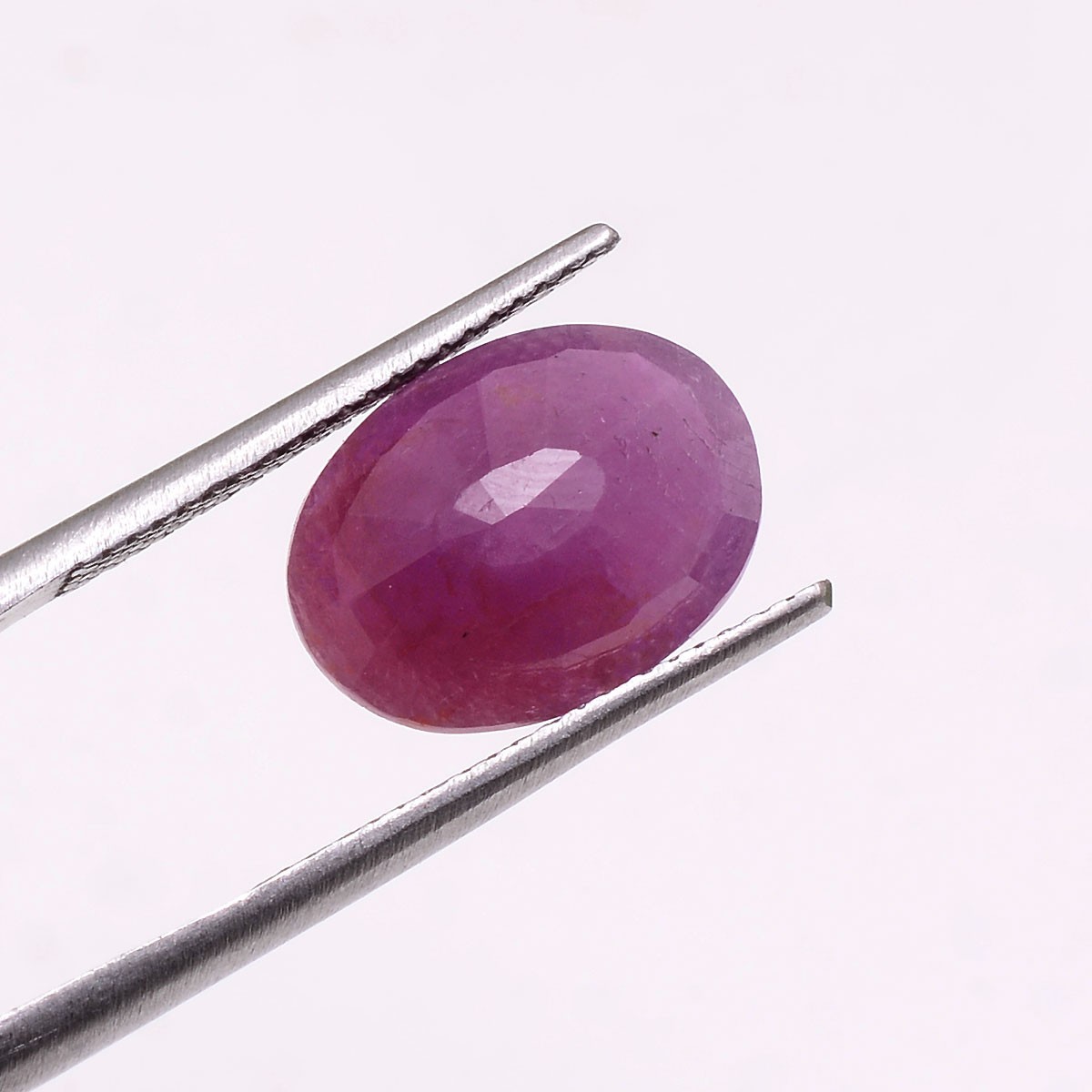 6.40 Cts Natural African Ruby Oval Cut Stunning 13mmx10mm Untreated Gemstone