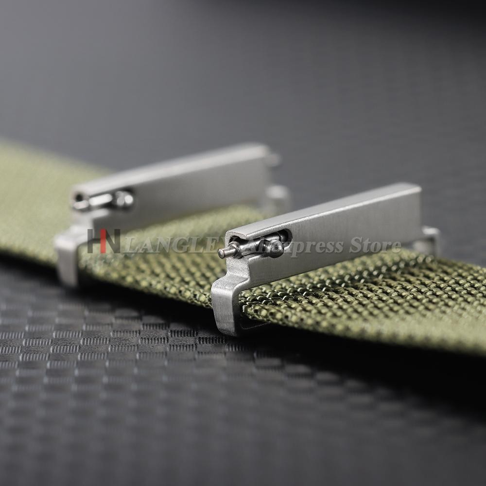 2pcs 20mm To 22mm 22mm To 24mm Quick Release Steel Watch Connector Adapter