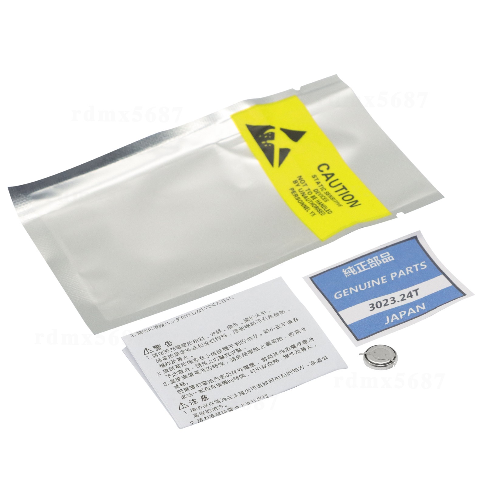 ORIGINAL Battery 3023.24T Replace MT920 for Seiko Calibers V172 V174 V175 Cell