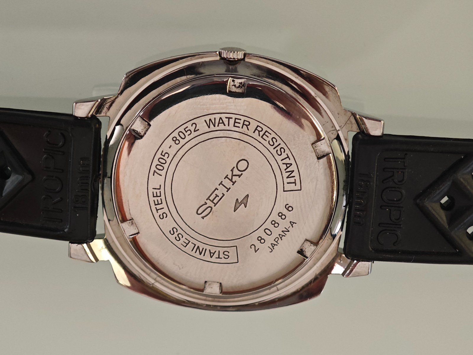 SEIKO 7005-8052 Poor Man 62MAS Diver Automatic Vintage 1970s