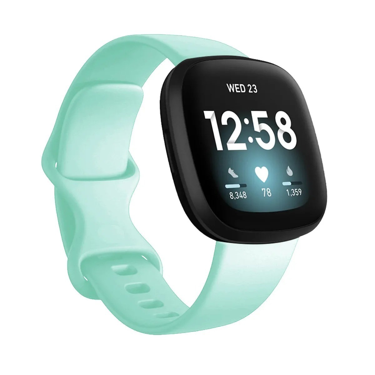 For Fitbit Versa 3 4 Sense Silicone Strap Wristband Replacement Watch Band Sport