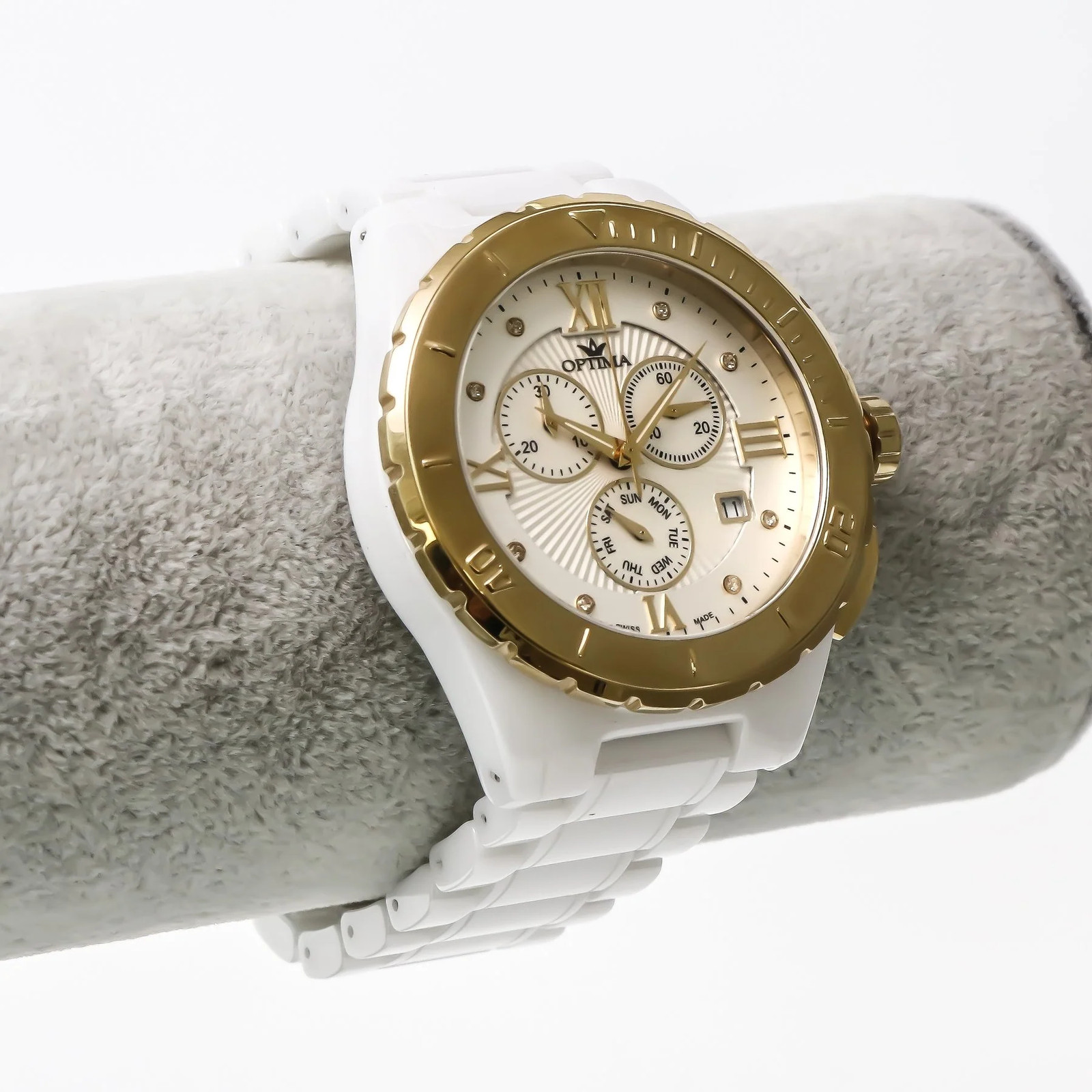 Optima – Swiss Chronograph – OSC318-WG-1 Swiss Chronograph 43 mm OSC318 50 m (5