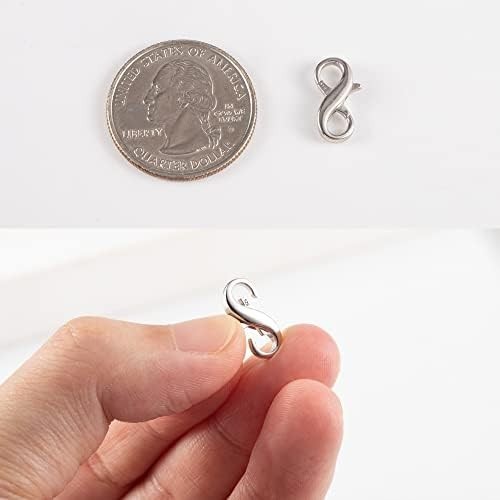 Lobster Clasp Necklace Bracelet Extender 925 Sterling Connector Claw New