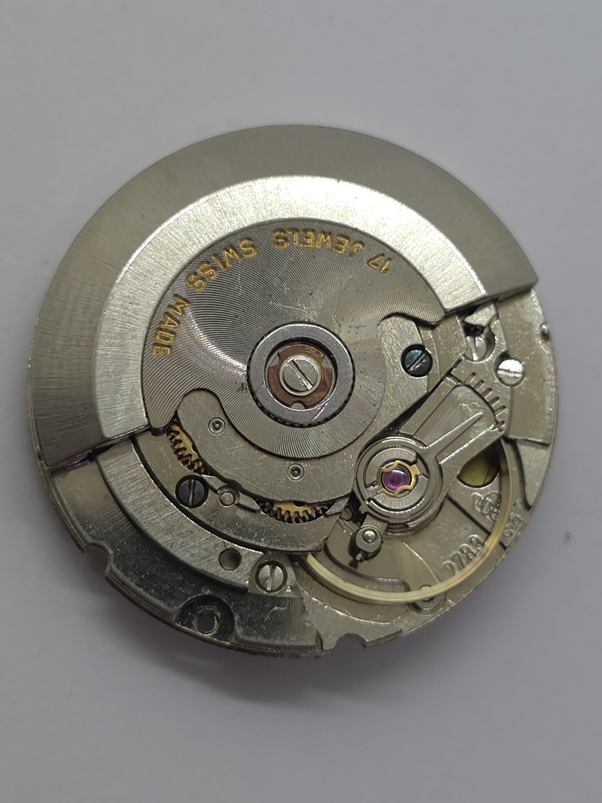 Vintage Automatic Watch Movement Cal. ETA 2783 WORKING Condition