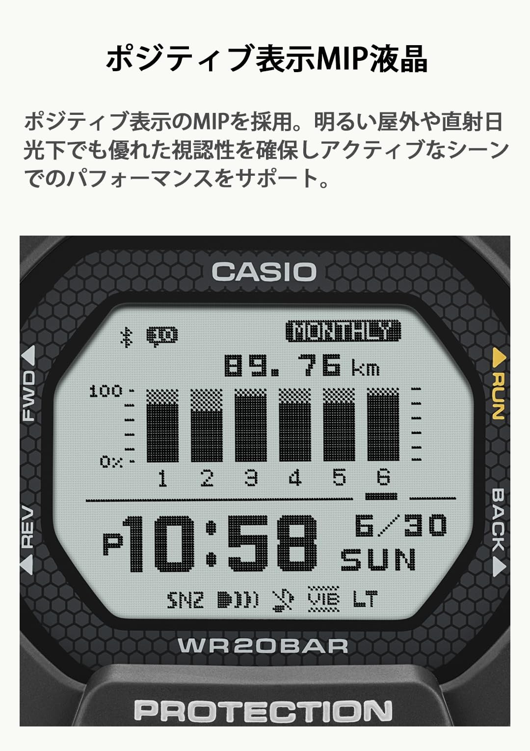 G-SHOCK G-SQUAD GBD-200-1A1JF Men’s Black