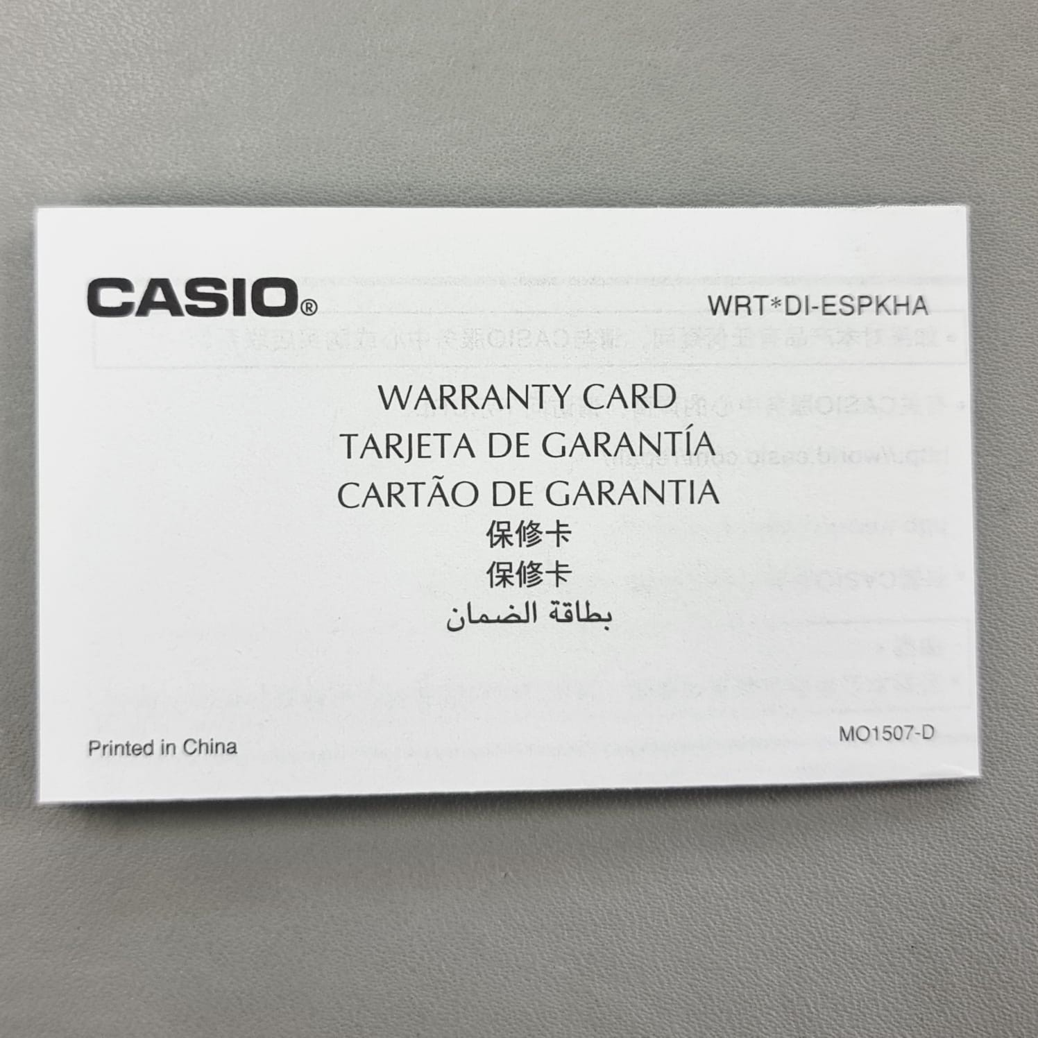 Casio Standard Series MTP‑M110D‑7A Moon Phase Stainless Steel watch 42.5 mm case