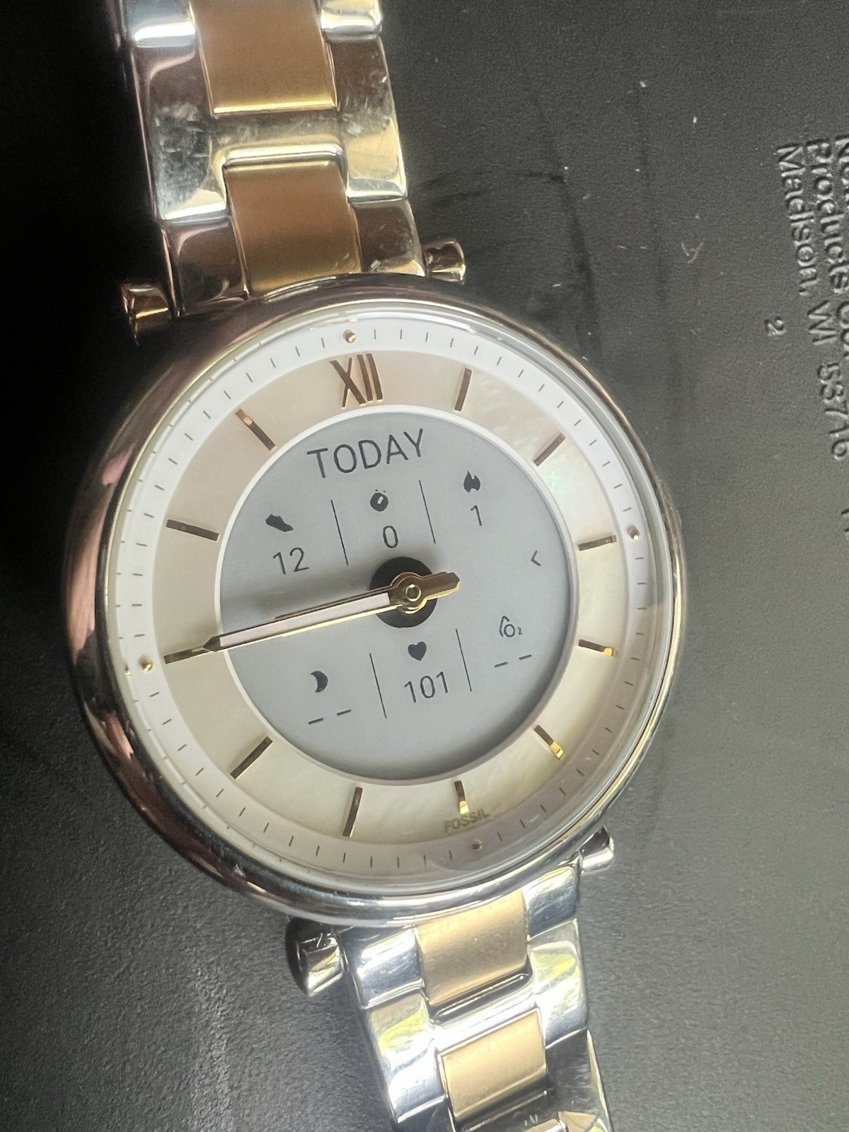 Fossil Carlie Gen 6 Hybrid Smartwatch (Model DW15F2)