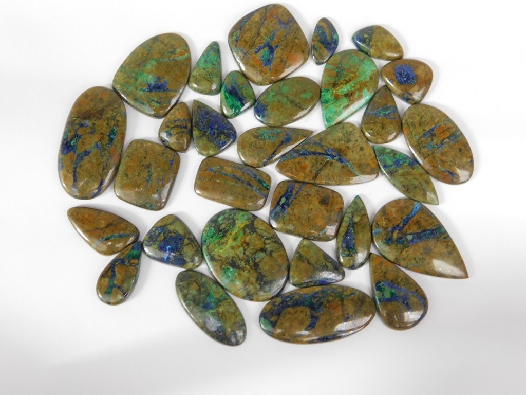 Quality Shattuckite Cabochon Gemstone For Making Jewelry Wholesale Lot 71337
