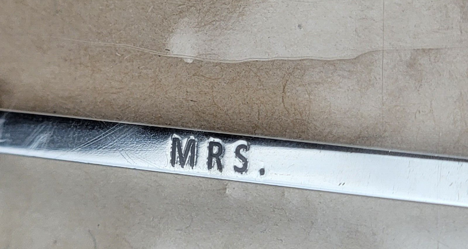 FRESH & Co. Mrs. And Just Married Stick Pendant Necklace Set Of 2 Bridal