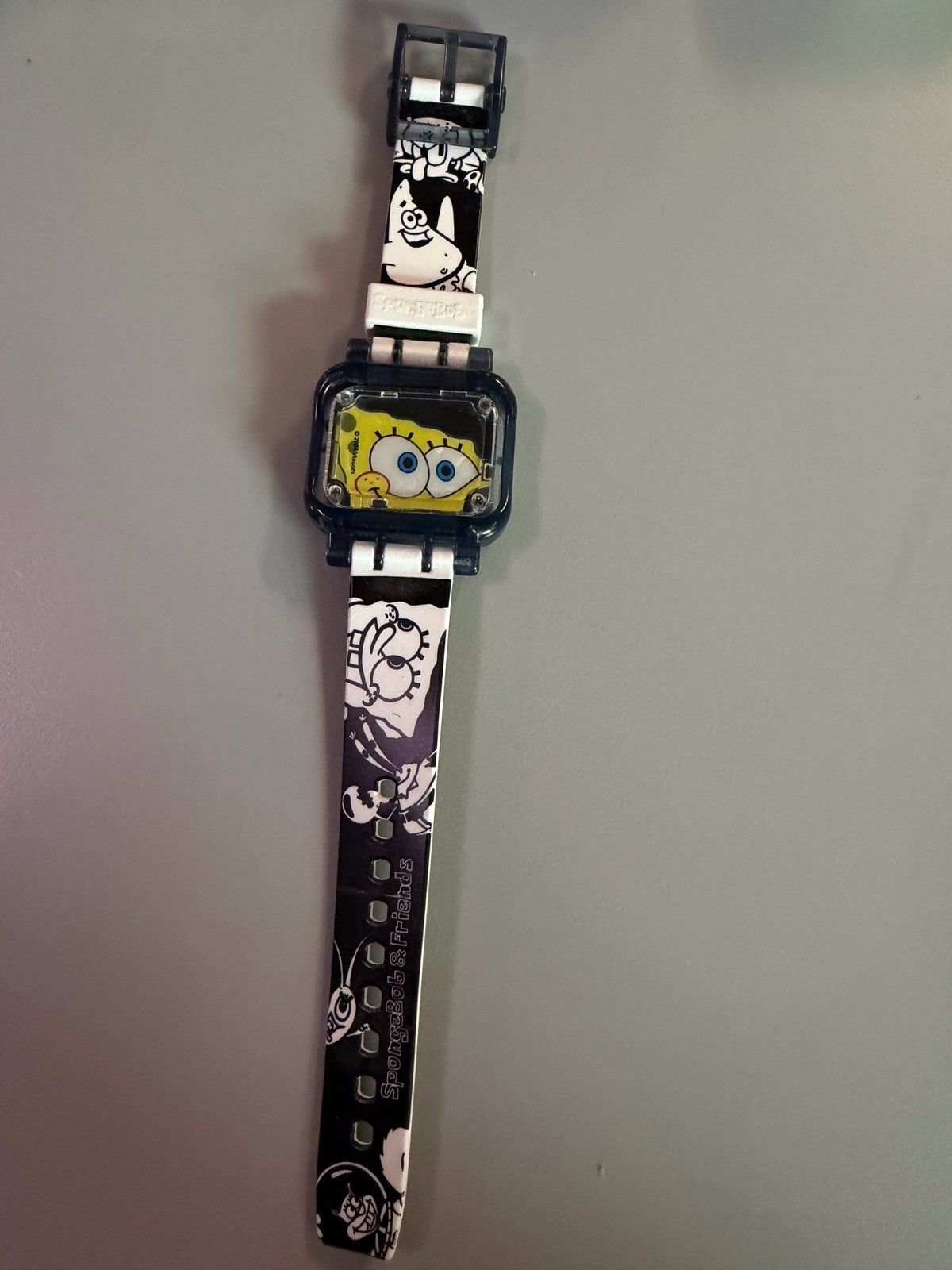 2005 Burger King SpongeBob Reversible Watches Squidward, Plankton, Patrick, & SB