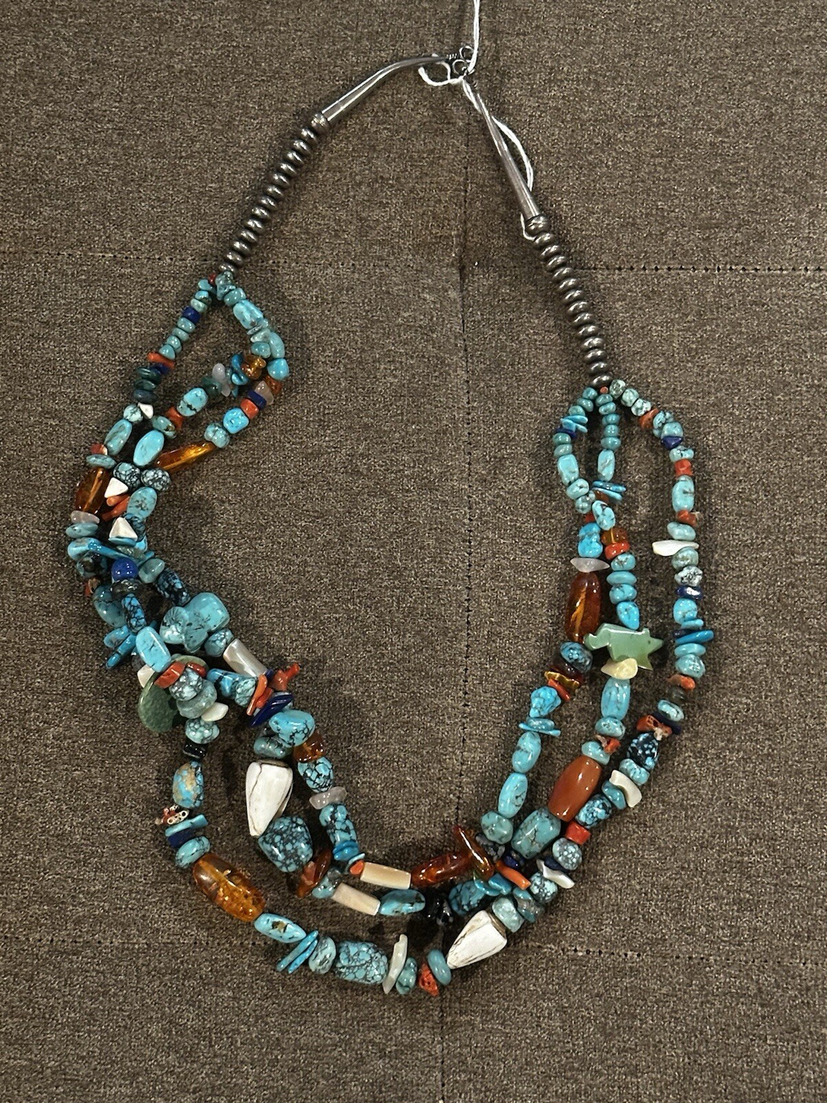 Vintage Native American Treasure Necklace