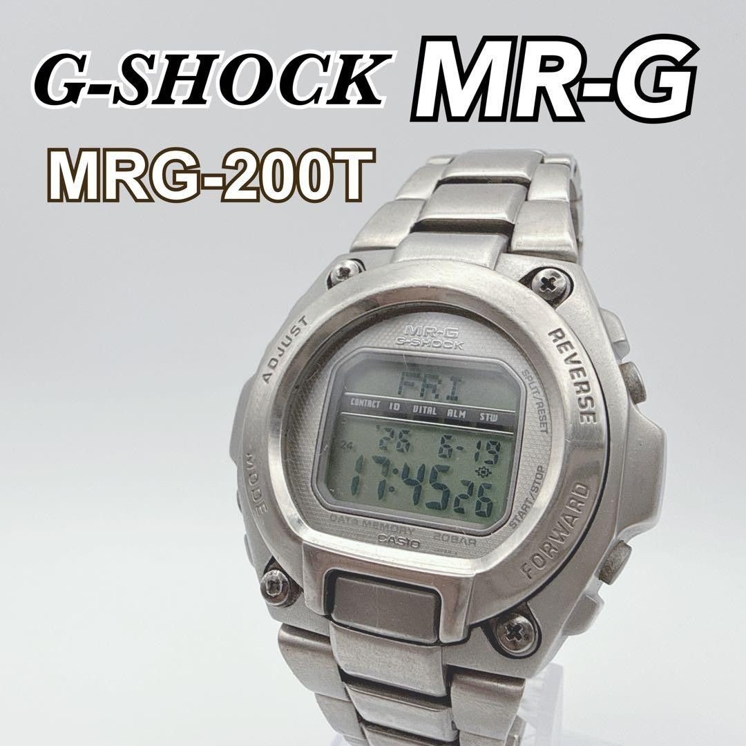 CASIO G SHOCK MR G MRG 200T Titanium G Shock Casio