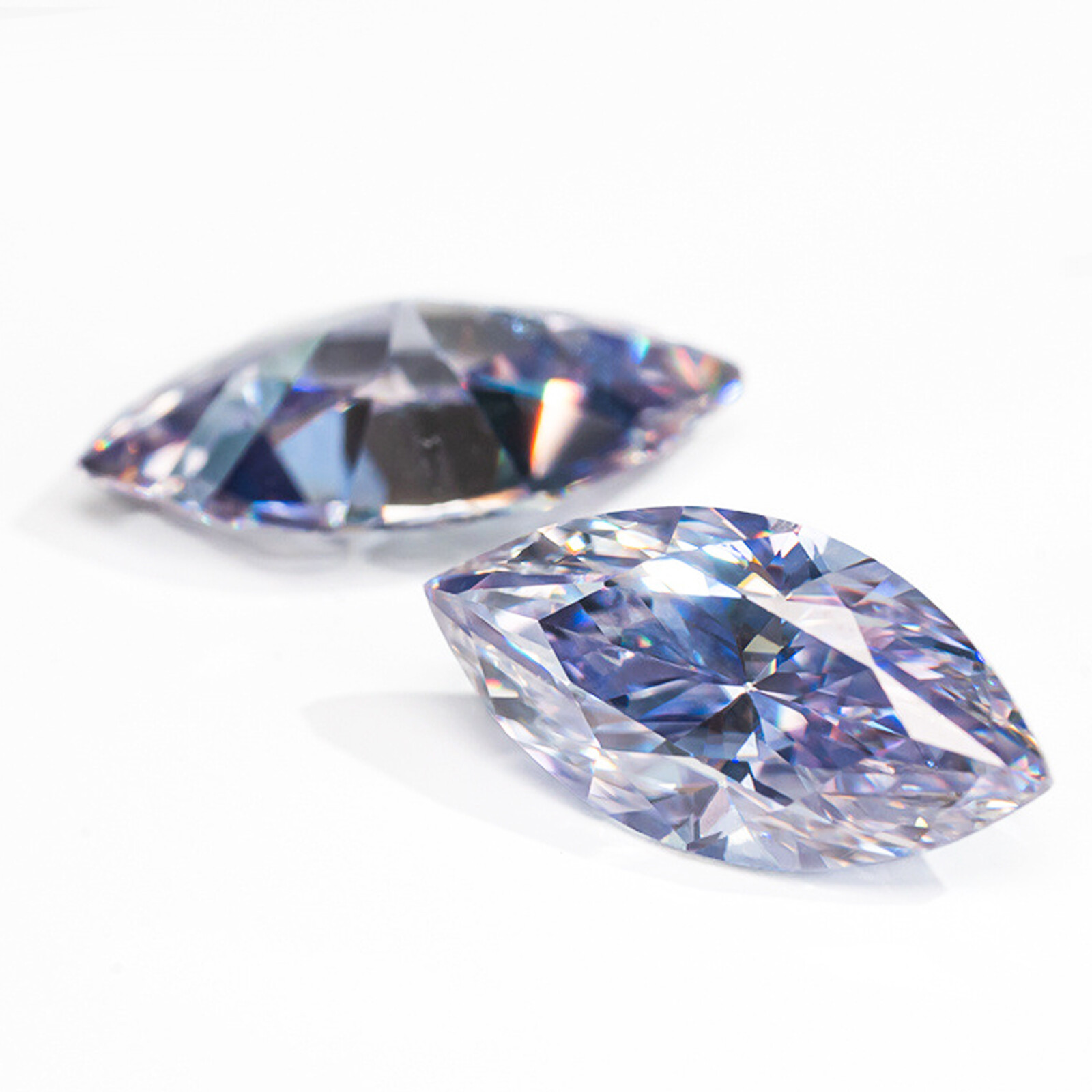 Moissanite Loose Stone Color Marquise Cut Lab Grown Diamond DIY Jewelry Gemstone