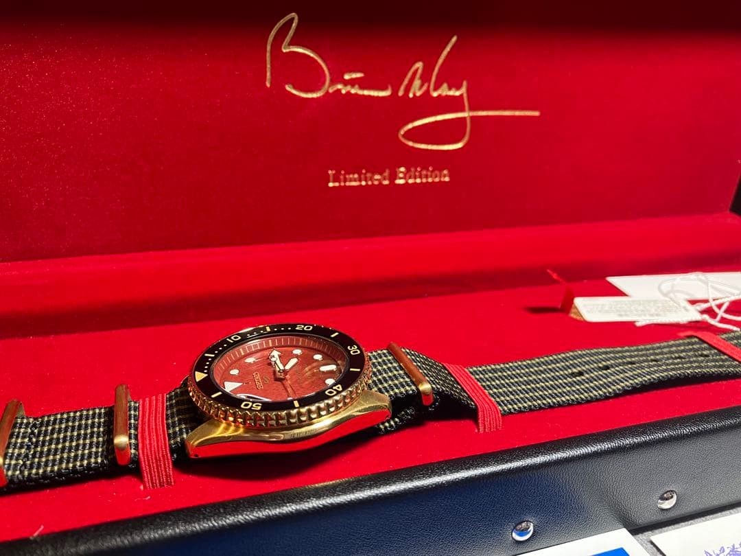 SEIKO 5 Sports Sense Style Brian May Limited Edition Automatic Watch 42.5mm