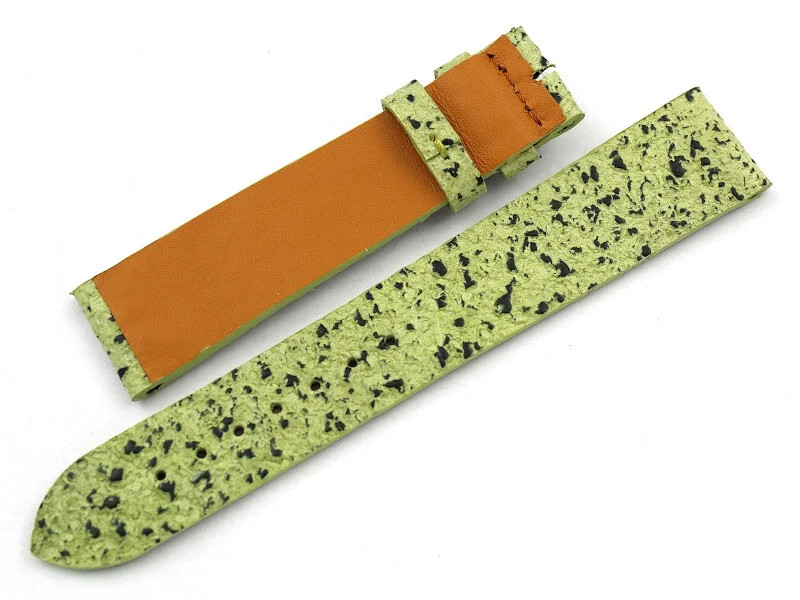 Made Italy Genuine Green Leather Handmade Strap Various Sizes Excellent Quality