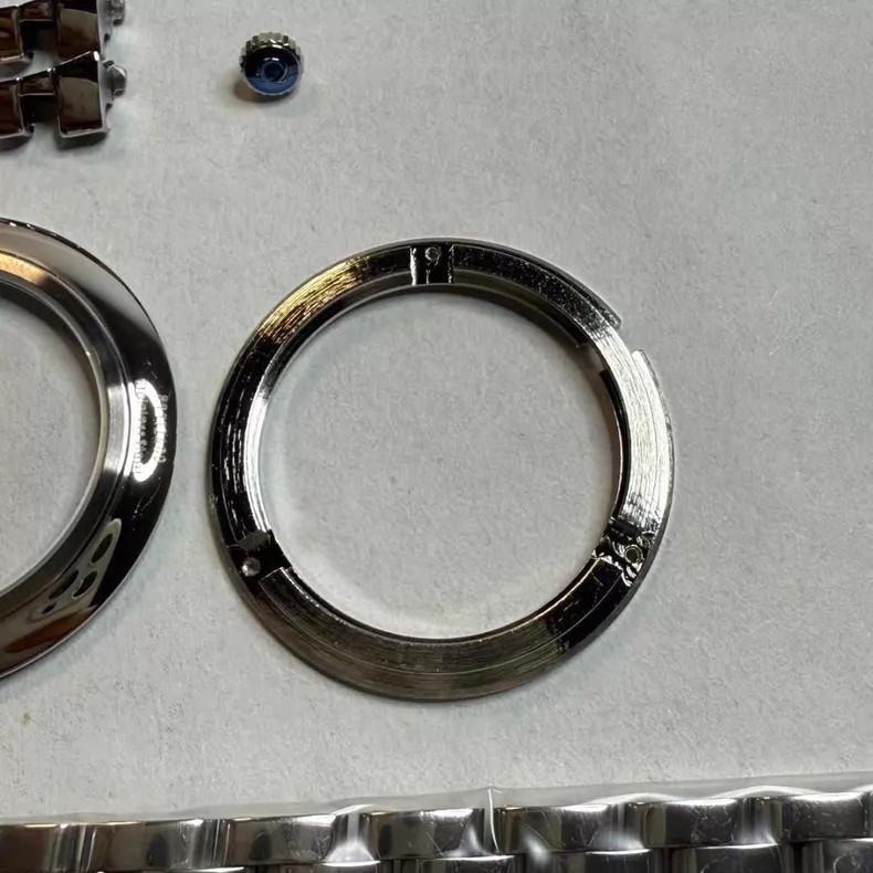 For DIY39.5mm Watch Steel Case kit For 2627 2202 Movement