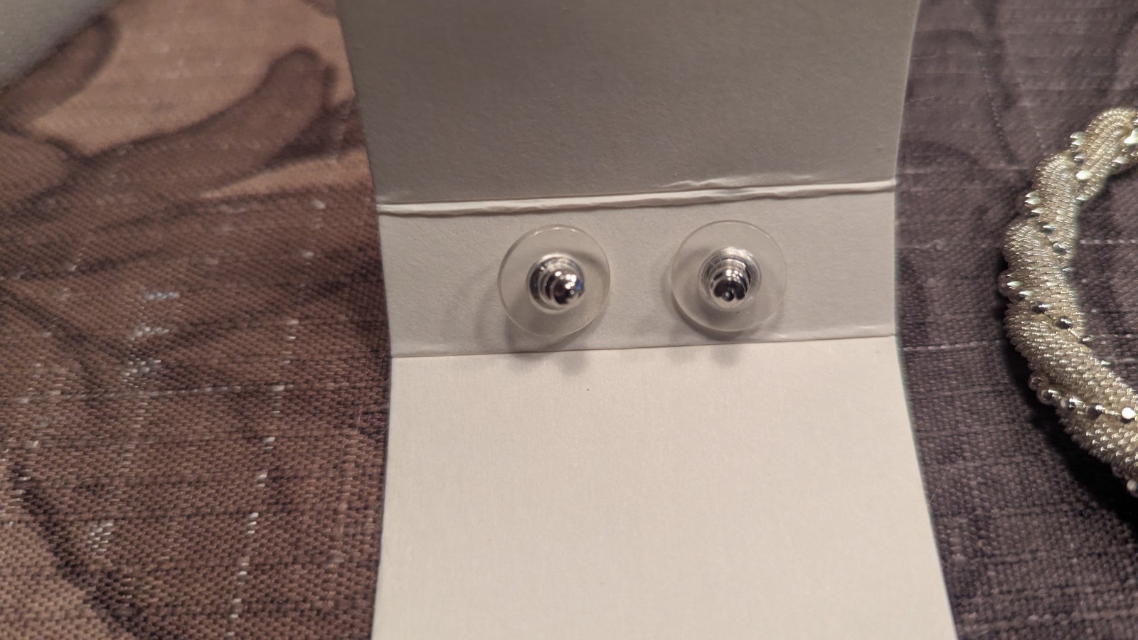 Silver Tone Twisted Bracelet And Earrings