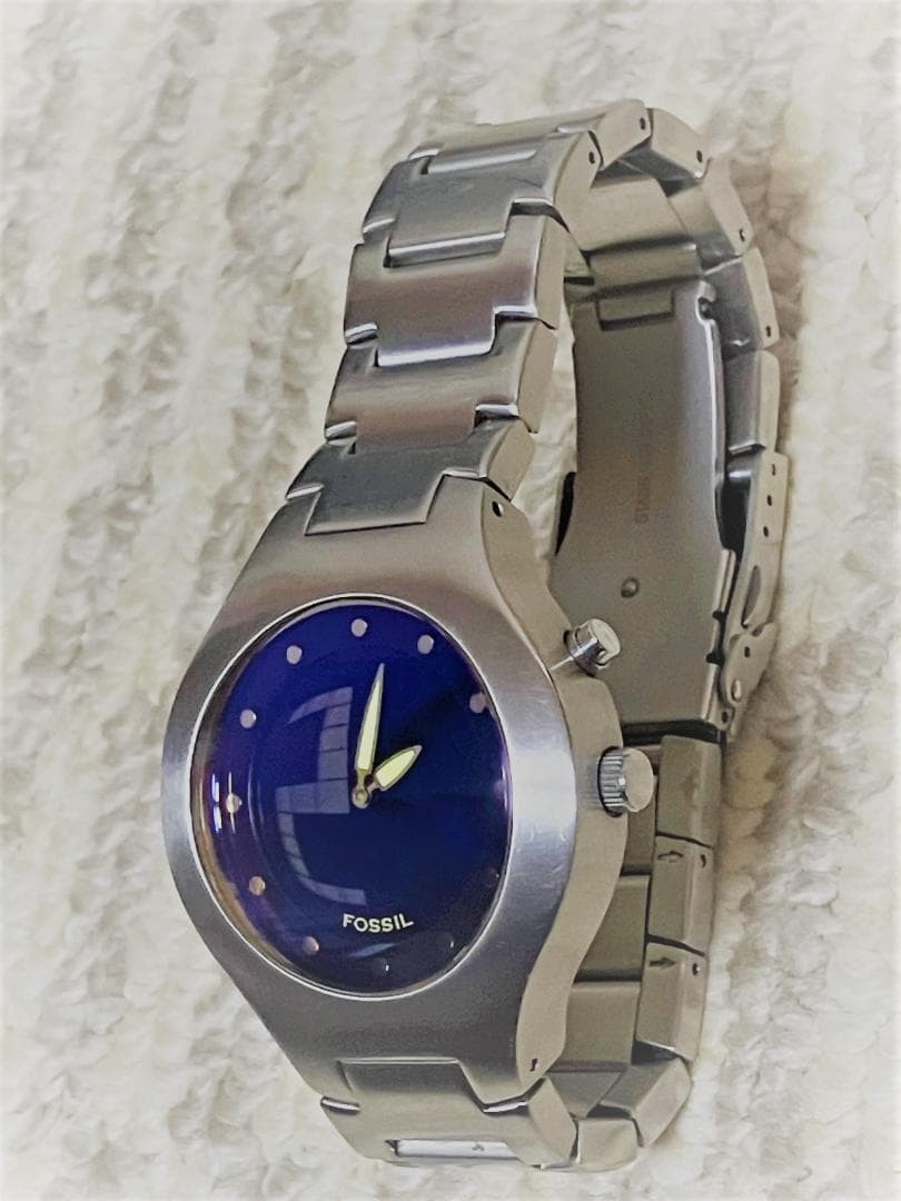 Fossil Big Tic JR8052 Analog Digital Hybrid Watch Mens Timepiece wrist 19cm